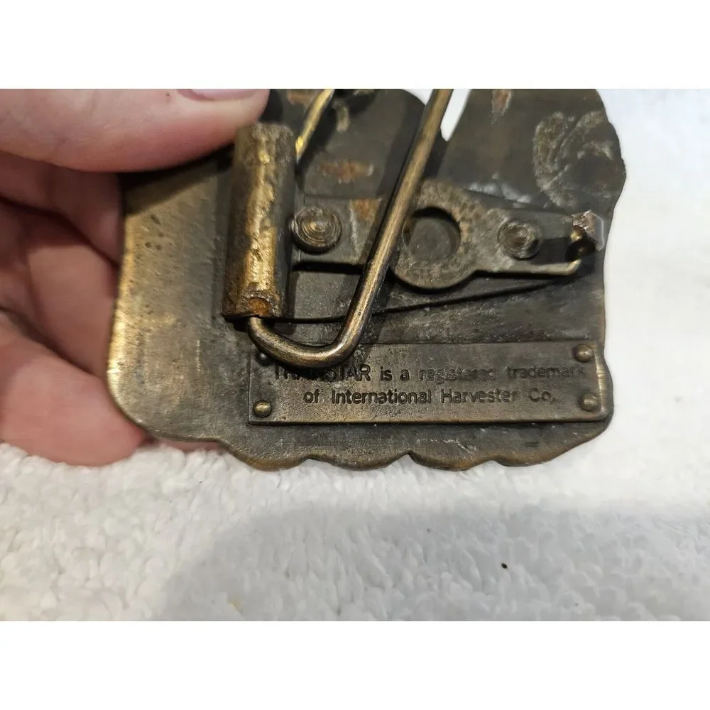VINTAGE‎ 1970s **TRANSTAR EAGLE** TRUCKING COMPANY BELT BUCKLE